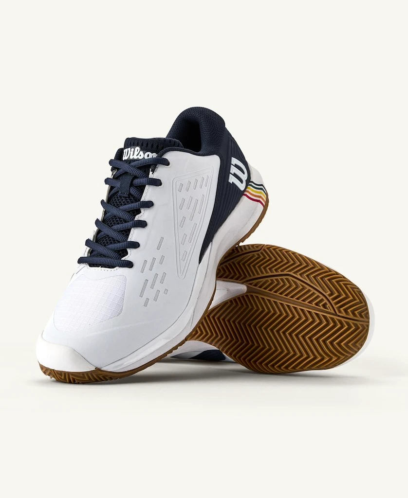 Męskie buty tenisowe Wilson Rush Pro ACE Clay White/Navy Roland Garros