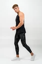 Męskie legginsy Nebbia Performance+ Kompresyjne legginsy w kamuflażu FUNCTION czarne