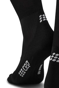 Męskie podkolanówki kompresyjne CEP  RECOVERY Black/Black