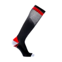 Męskie skarpety kompresyjne McDavid  Elite Active Compression Socks 8842 Black/Scarlet