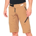 Męskie spodenki rowerowe 100%  Airmatic Shorts Caramel