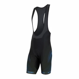 Męskie spodenki rowerowe Sensor Cyklo Team Up Bibshort Black/Blue