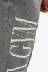 Męskie spodnie dresowe Nebbia  Beast Mode On iconic sweatpants 186 grey