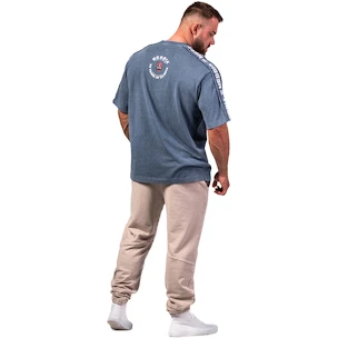 Męskie spodnie dresowe Nebbia NEBBIA x OLYMPIA Washed Sweat Joggers LEGEND 795 light grey
