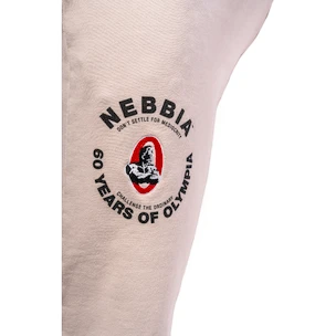 Męskie spodnie dresowe Nebbia NEBBIA x OLYMPIA Washed Sweat Joggers LEGEND 795 light grey