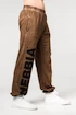 Męskie spodnie dresowe Nebbia  Washed-off Gym Sweatpants Baggy Style GYM BRO 373 Ligth Brown