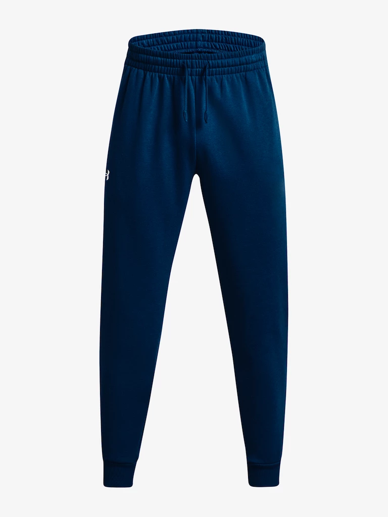 Męskie spodnie dresowe Under Armour  Rival Fleece Joggers-BLU