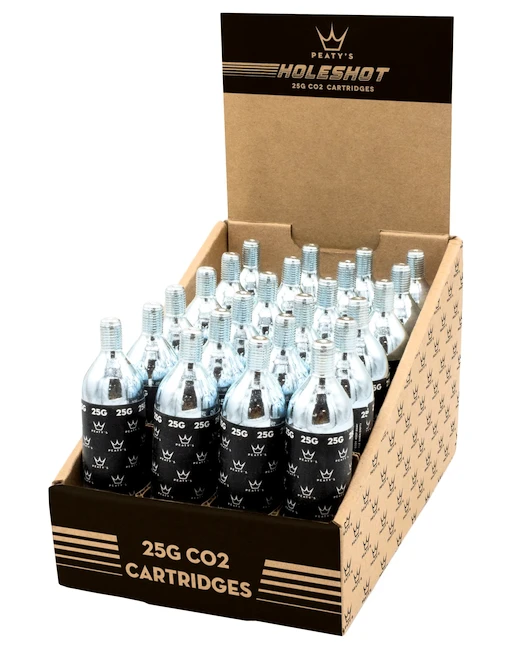 Nabój CO2 PEATY'S  Cartridges pos box 24 ks (24x25g) (ppr-co2-25g-srt-2)