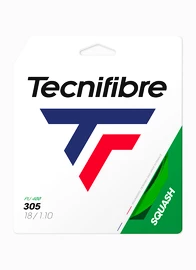 Naciąg do squasha Tecnifibre String 305 Squash Green 1,10 mm