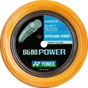 Naciąg rakiety do badmintona Yonex  BG 80 Power Orange (0.68 mm) -  200m