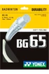 Naciąg rakiety do badmintona Yonex  Micron BG65 White (0.70 mm)