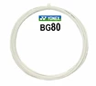 Naciąg rakiety do badmintona Yonex  Micron BG80 White (0.68 mm)