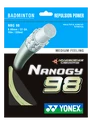 Naciąg rakiety do badmintona Yonex  Nanogy NBG98