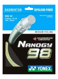 Naciąg rakiety do badmintona Yonex Nanogy NBG98