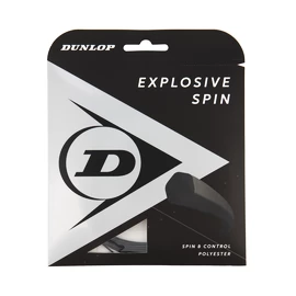 Naciąg tenisowy Dunlop Explosive Spin Black 1.25 Set (12 m)