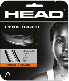 Naciąg tenisowy Head Lynx Touch Transparent Black Set (12 m)
