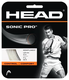 Naciąg tenisowy Head Sonic Pro White (12 m)