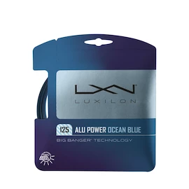 Naciąg tenisowy Luxilon Alu Power 125 Set Ocean Blue