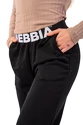 Nebbia Iconic spodnie dresowe z gumką w pasie 408 czarne