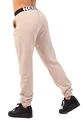 Nebbia Kultowe spodnie dresowe z gumką w pasie 408 kremowe