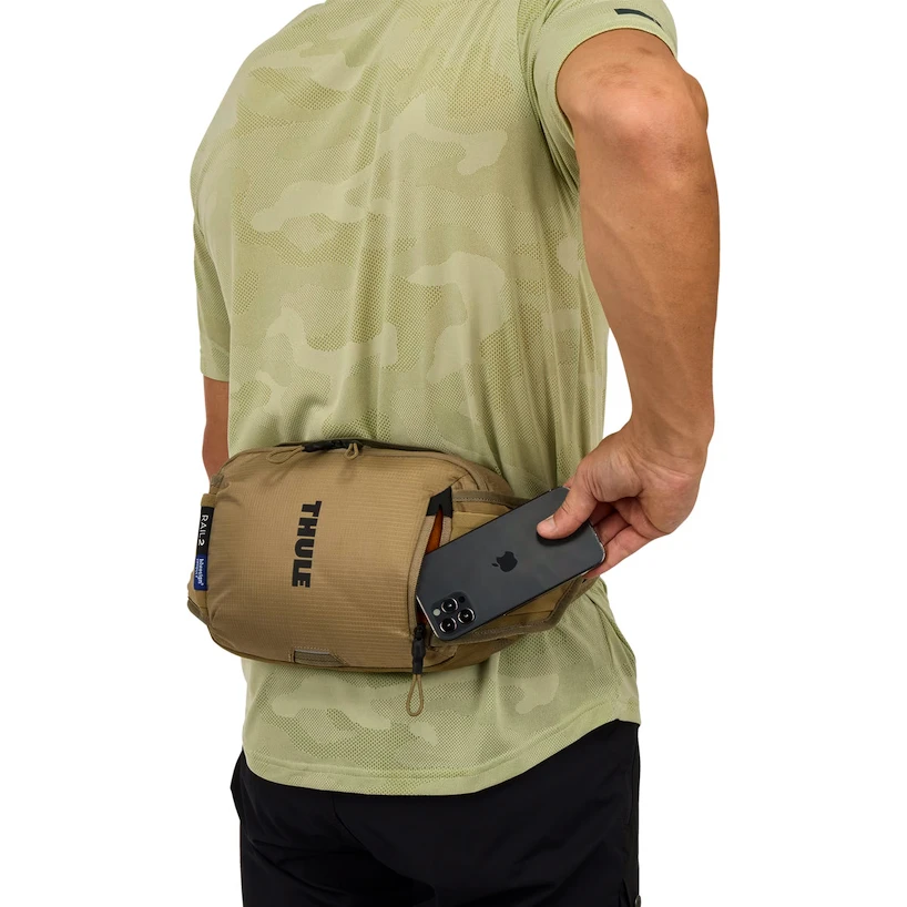 Nerka Thule  Rail Hip Pack 2L - Faded Khaki