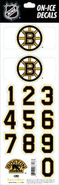 Numery na kasku Sportstape ALL IN ONE HELMET DECALS - BOSTON BRUINS