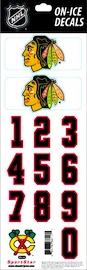 Numery na kasku Sportstape ALL IN ONE HELMET DECALS - CHICAGO BLACKHAWKS