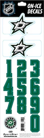 Numery na kasku Sportstape ALL IN ONE HELMET DECALS - DALLAS STARS