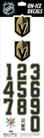 Numery na kasku Sportstape ALL IN ONE HELMET DECALS - LAS VEGAS GOLDEN KNIGHTS