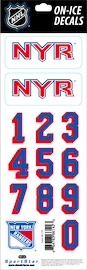 Numery na kasku Sportstape ALL IN ONE HELMET DECALS - NEW YORK RANGERS