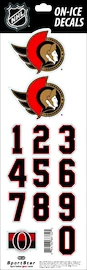 Numery na kasku Sportstape ALL IN ONE HELMET DECALS - OTTAWA SENATORS