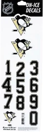 Numery na kasku Sportstape ALL IN ONE HELMET DECALS - PITTSBURGH PENGUINS