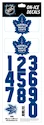 Numery na kasku Sportstape  ALL IN ONE HELMET DECALS - TORONTO MAPLE LEAFS