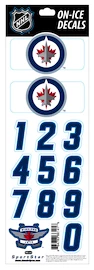 Numery na kasku Sportstape ALL IN ONE HELMET DECALS - WINNIPEG JETS