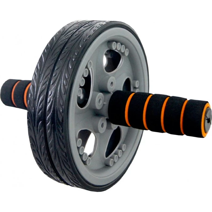 Obręcz do ćwiczeń mięśni Power System  Dual Core Ab Wheel