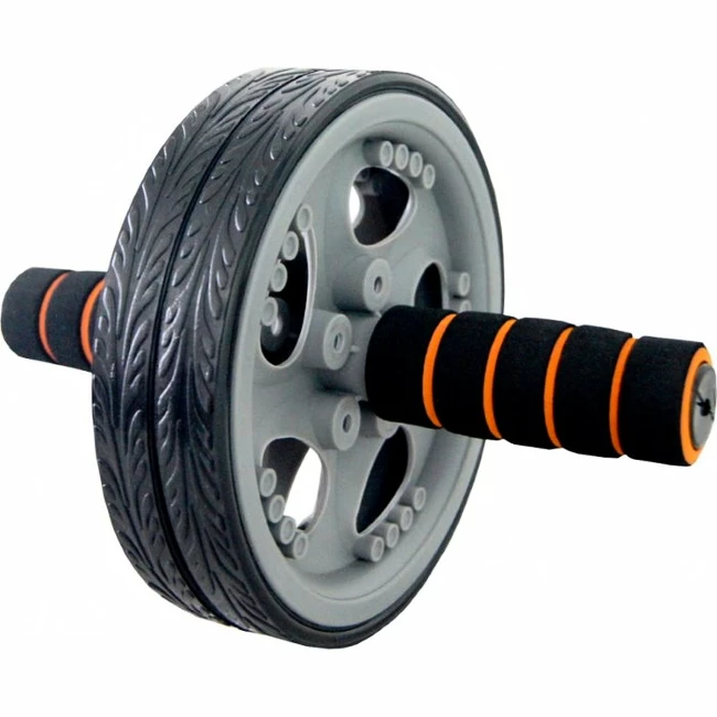 Obręcz do ćwiczeń mięśni Power System  Dual Core Ab Wheel
