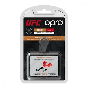 Ochraniacz na zęby Opro  BRONZE UFC Red Senior