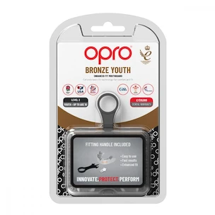 Ochraniacz na zęby Opro  BRONZE White Junior