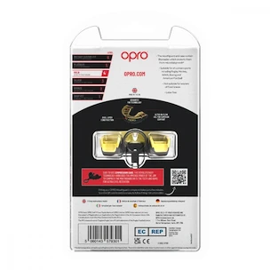 Ochraniacz na zęby Opro  GOLD Black/Gold Junior