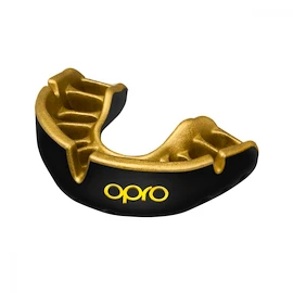 Ochraniacz na zęby Opro GOLD Black/Gold Senior