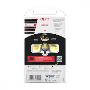 Ochraniacz na zęby Opro  GOLD White/Gold Senior