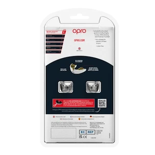 Ochraniacz na zęby Opro  INSTANT CUSTOM FIT SOLIDS Clear Senior