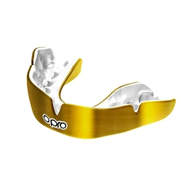 Ochraniacz na zęby Opro INSTANT CUSTOM FIT SOLIDS Gold/White Senior