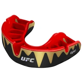 Ochraniacz na zęby Opro PLATINUM UFC Black/Red/Gold Senior