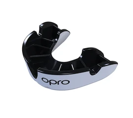 Ochraniacz na zęby Opro SILVER White/Black Junior