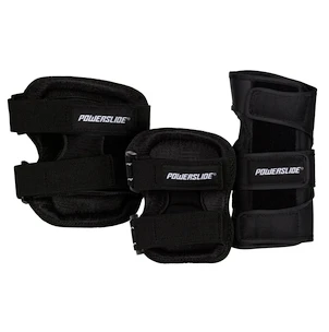 Ochraniacze na rolki Powerslide  Basic Set Black