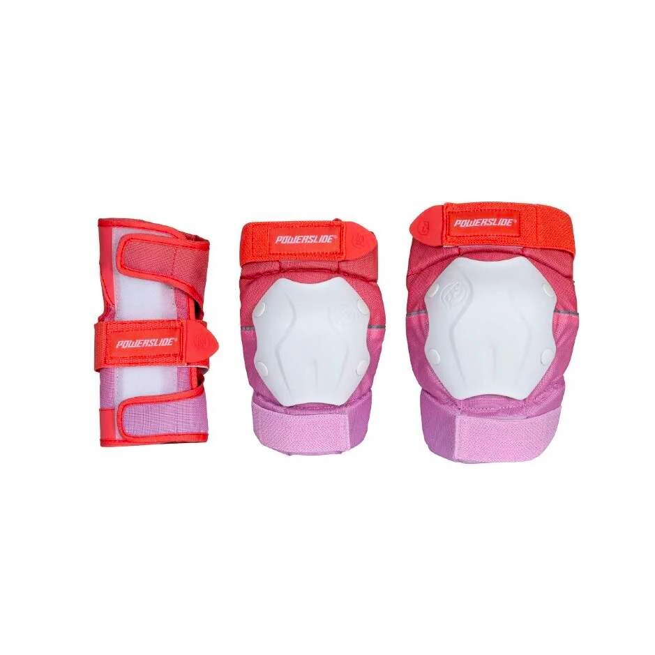 Ochraniacze na rolki Powerslide  Standard Women Set Red/Pink