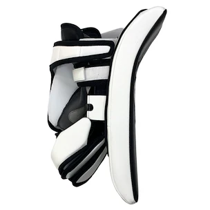 Odbijaczka BRIAN'S Iconik X White/Black Senior na lewej ręce (odwrócone)