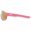 Okulary przeciwsłoneczne Uvex  Sportstyle 512 Pink Mat/Mirror Red (Cat. 3)