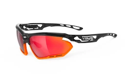 Okulary sportowe Rudy Project FOTONYK Crystal Graphite/Multilaser Red SP453895-0003